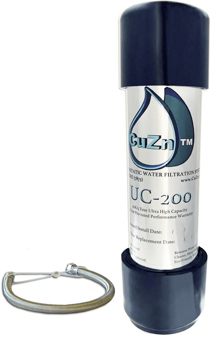 CuZn UC 200 under counter water filter