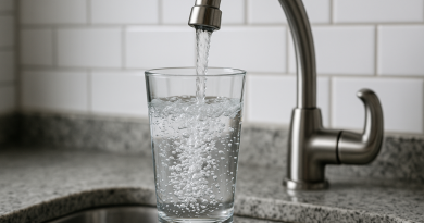 Clean Filtered Tap Water