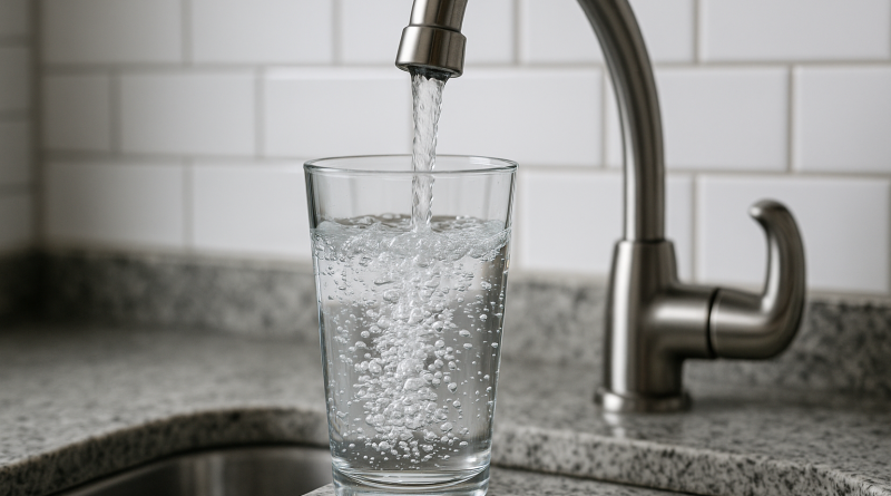 Clean Filtered Tap Water