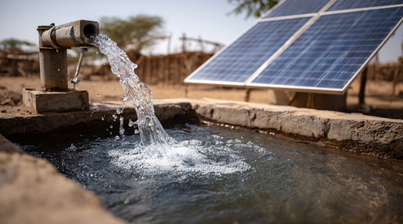 Solar-Powered Water Pump
